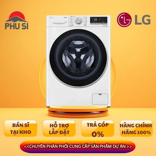 Máy giặt sấy LG Inverter 11/7 kg FV1411D4W - Chỉ giao HCM