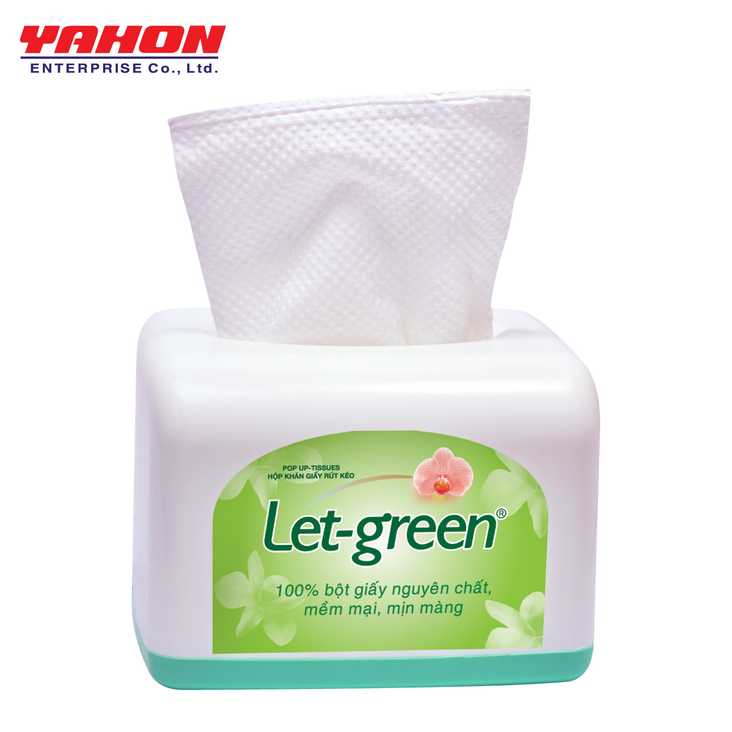 {QUÀ TẶNG} HỘP NHỰA ĐỰNG KHĂN GIẤY ĐỂ BÀN  ĐA NĂNG LET-GREEN KÍCH THƯỚC (D)13.5*(R)12*(C)9.17cm