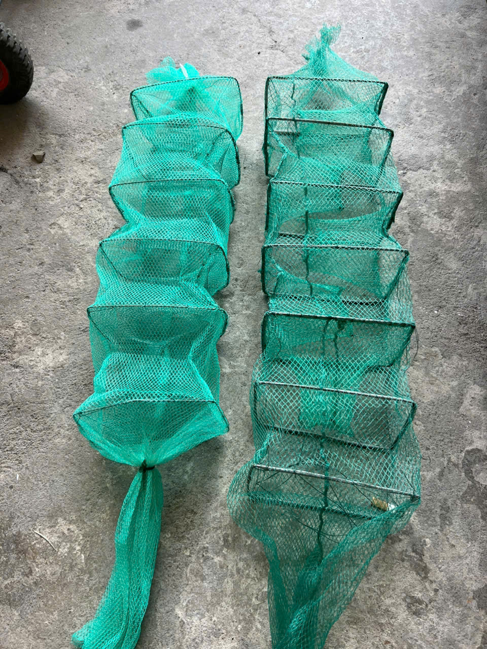 Lưới Lồng Bát Quái 6 Khung - 7 Khung, Dài 1m - 1m5, mắt 4ly Đánh Bắt Các Loại Tôm Lươn Cá Nhỏ