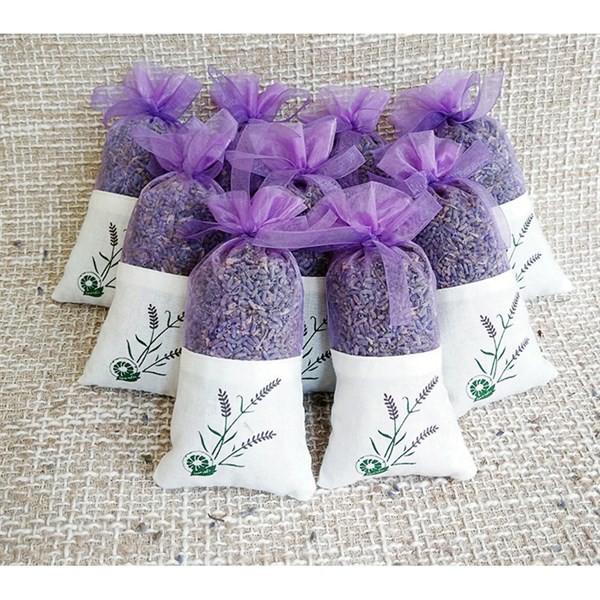 Túi Thơm Hoa Oải Hương Lavender Treo Xe Oto Tủ Quần áo