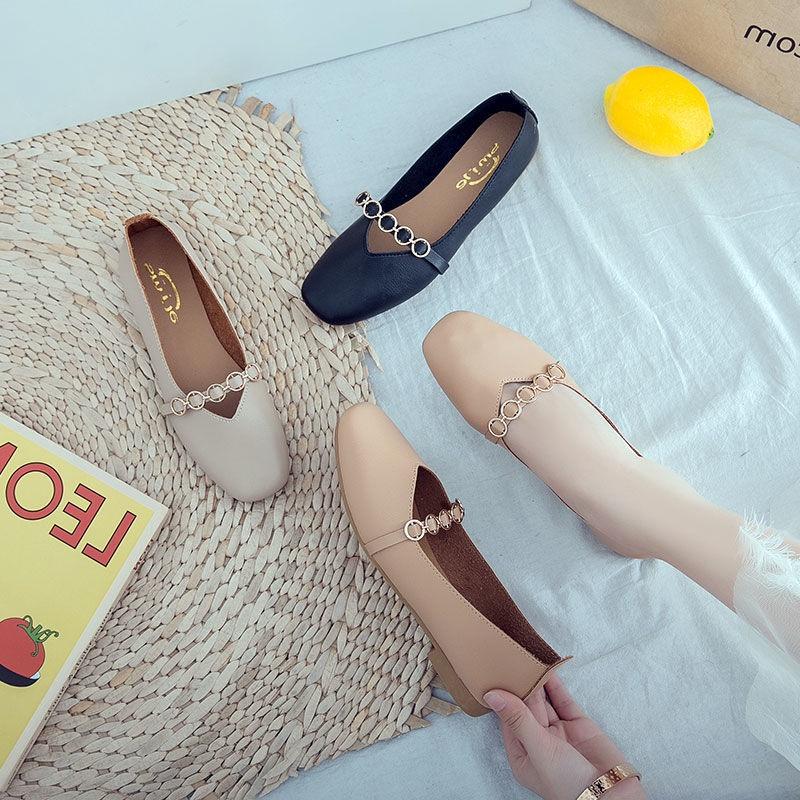 Giày Búp Bê Nữ Đế Thấp Phong Cách Mới