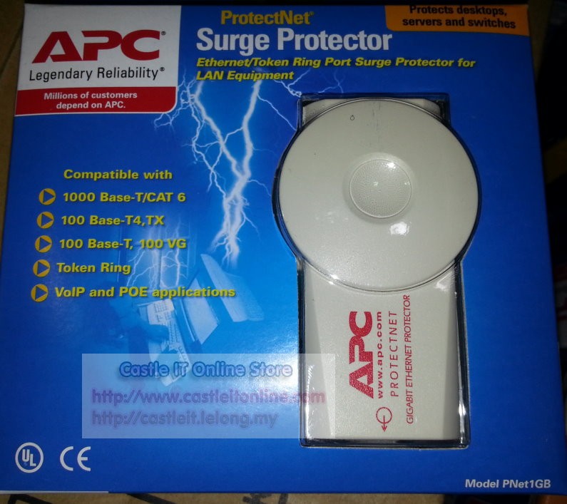 Thiết bị chống sét APC PNET1GB - APC PNET1GB