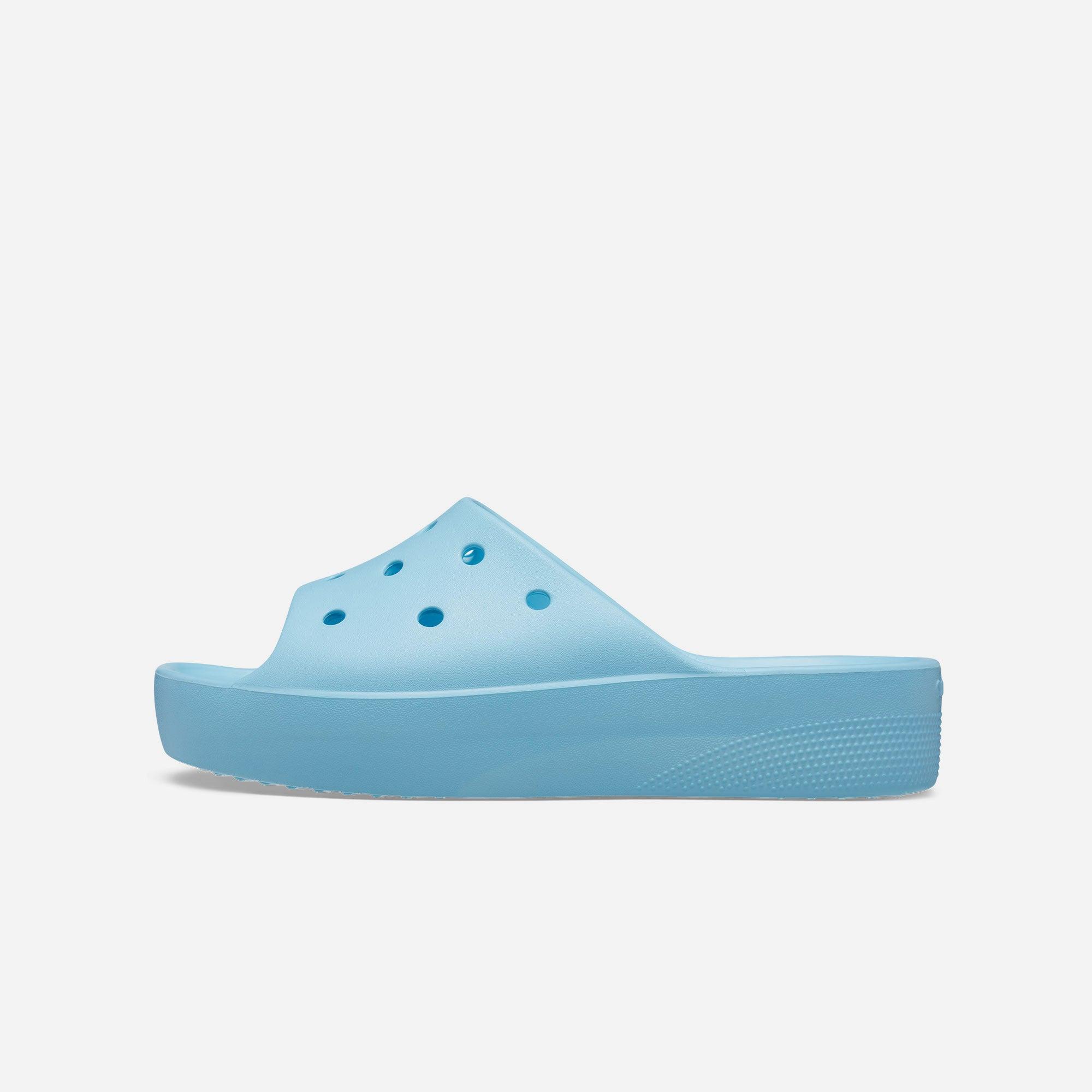 Dép quai ngang nữ Crocs Classic Platformide - 208180-411