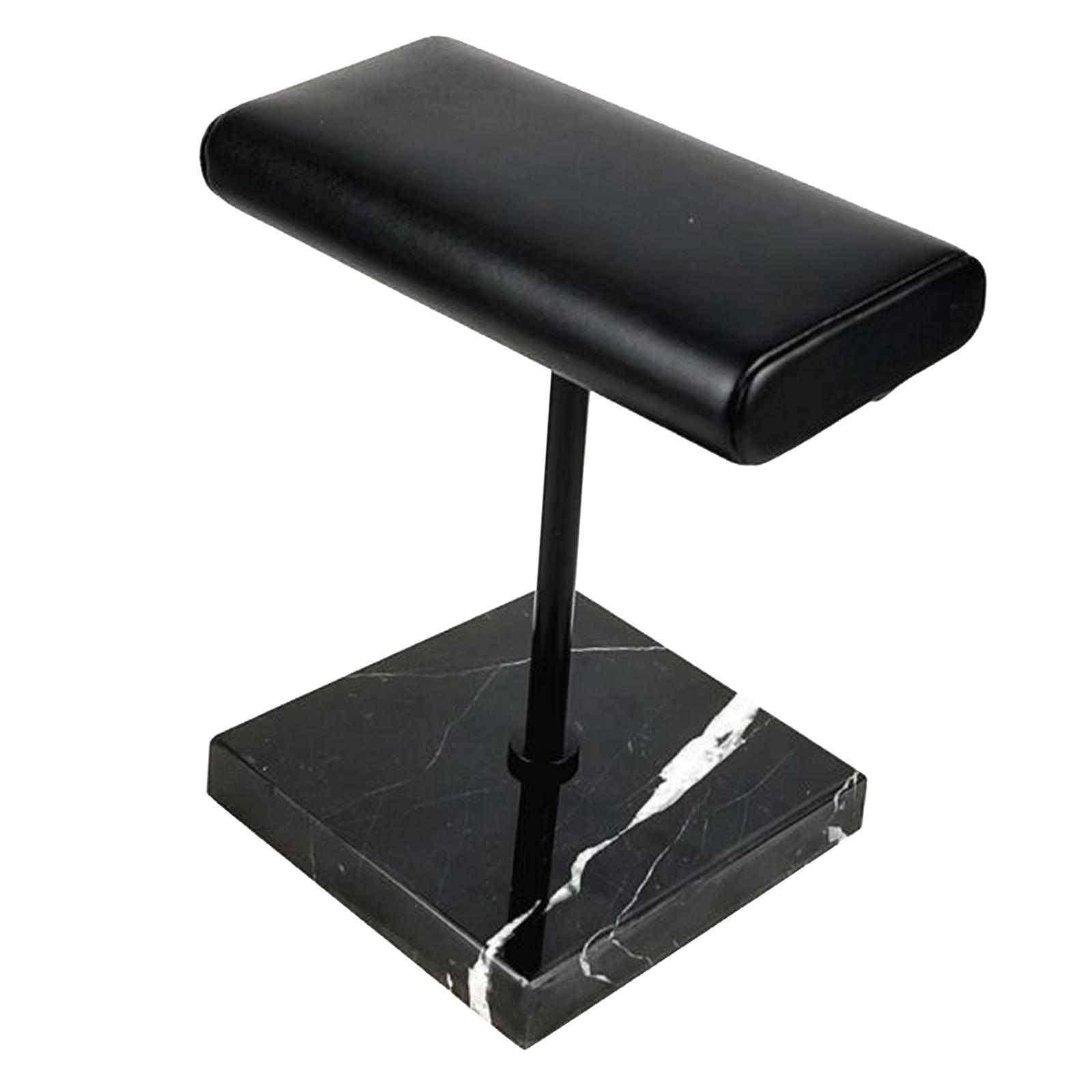 Watch Stand, Jewelry Holder Stand, PU Leather & Marble Watch Display Stand for Watches, Jewelry, Bracelets and Bangles
