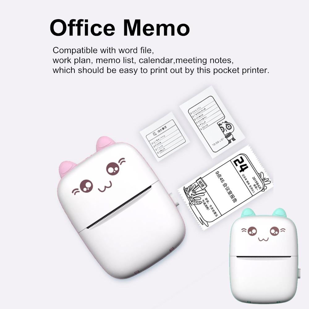 Máy in hóa đơn, máy in mini cầm tay bluetooth thông minh dành cho điện thoại android ios