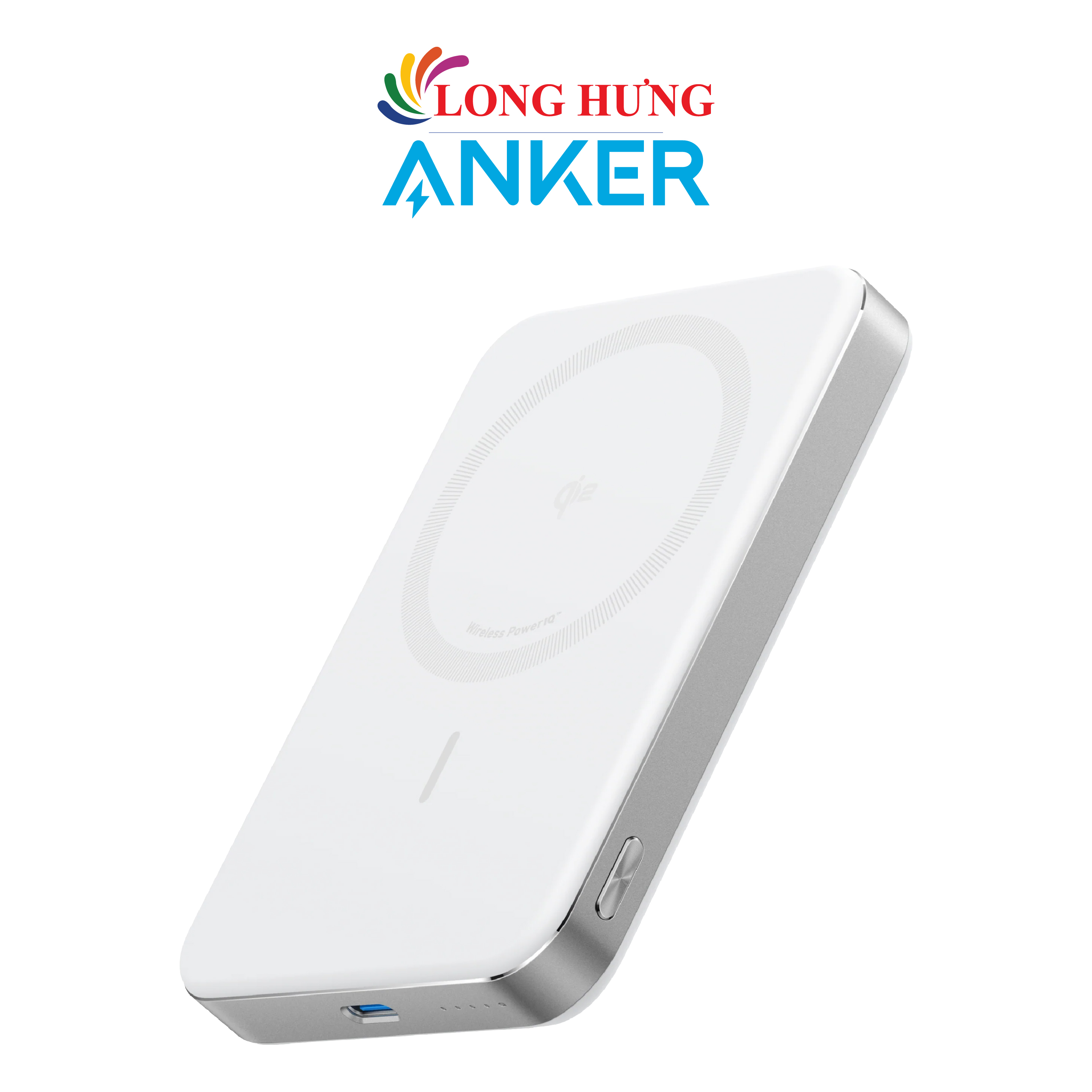 Sạc dự phòng Anker MagGo Power Bank 1C 15W 10000mAh A1664 - Hàng chính hãng