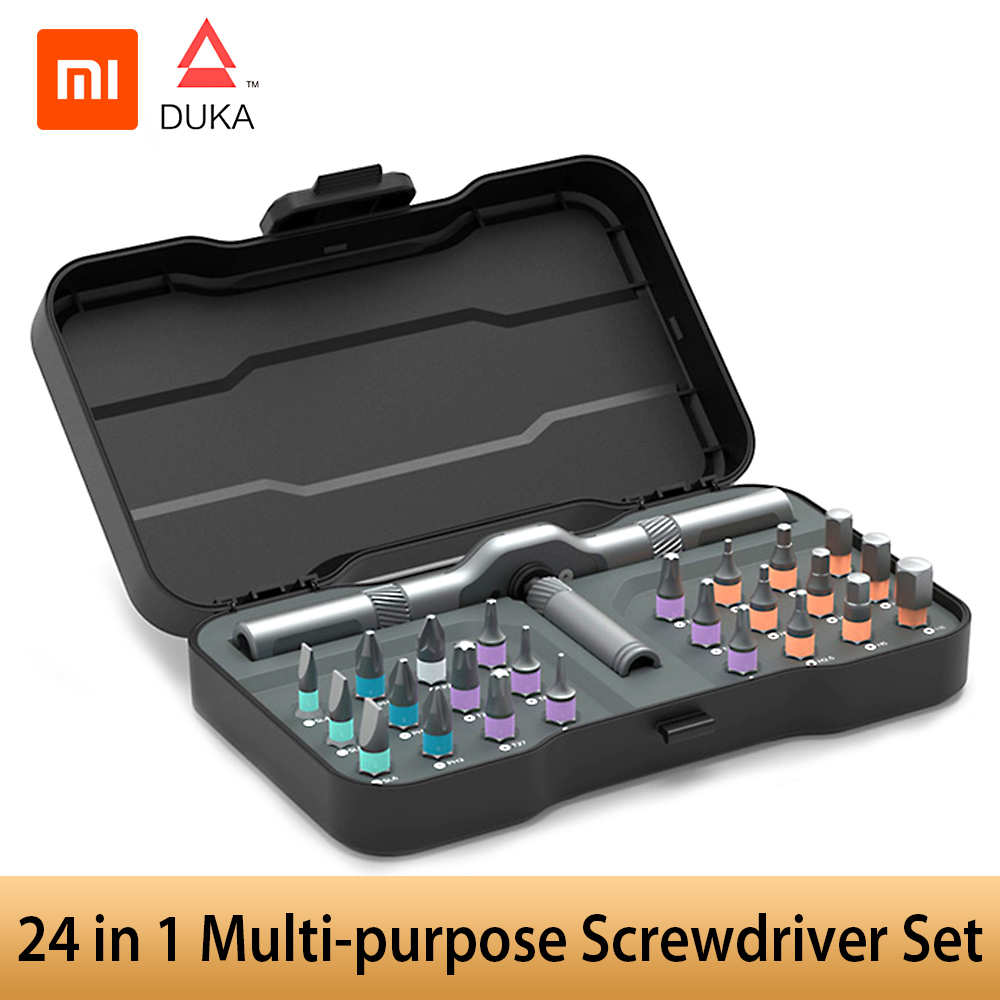 Bộ tuốc nơ vít Xiaomi DUKA RS1 24 trong 1 Bộ vặn vít đa năng Ratchet Wrench S2