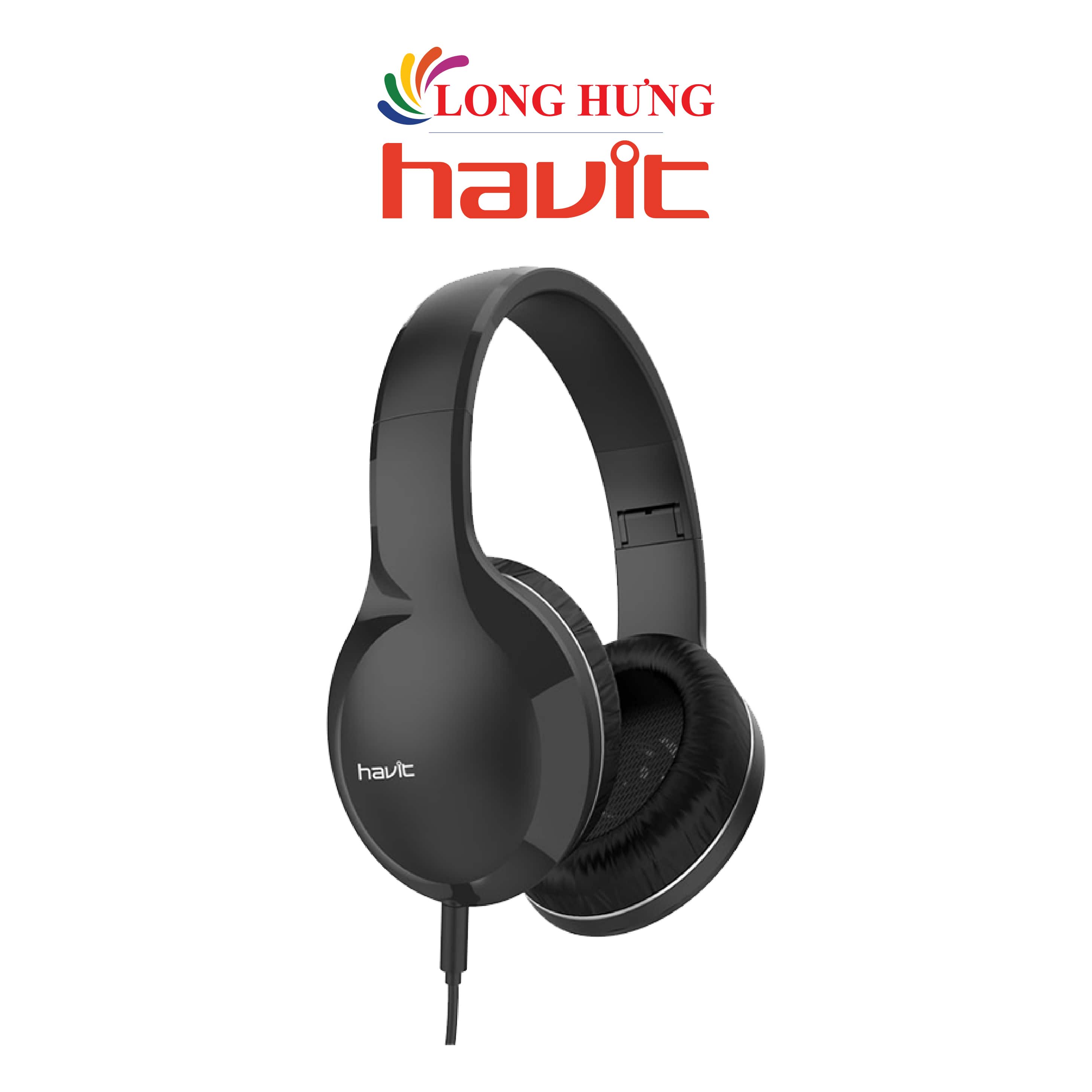 Tai nghe chụp tai có dây Havit H100D - Hàng chính hãng