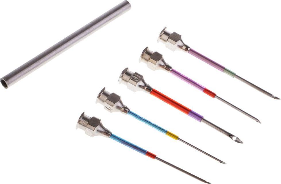 5-Bộ Nỉ Bấm Kim, Thêu Thùa Khâu Bấm Kim, thêu Chữ Thập Dụng Cụ Móc Kim Đan Nghệ Thuật Handmaking Kim May