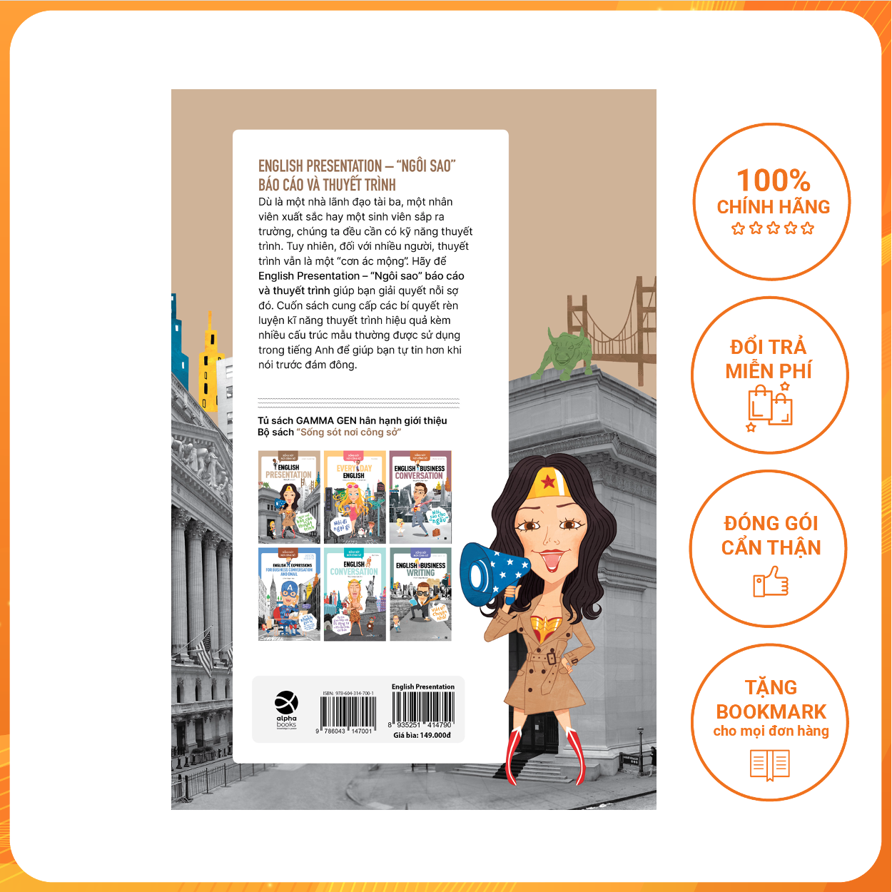 Sách Sống Sót Nơi Công Sở - English Presentation - Ngôi Sao Báo Cáo Và Thuyết Trình