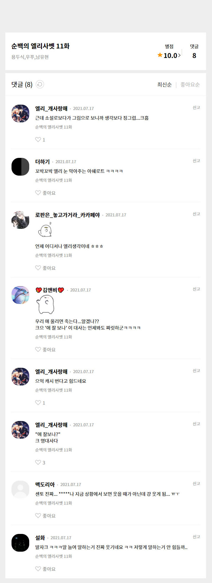 nàng elizabeth thuần khiết chapter 11 69