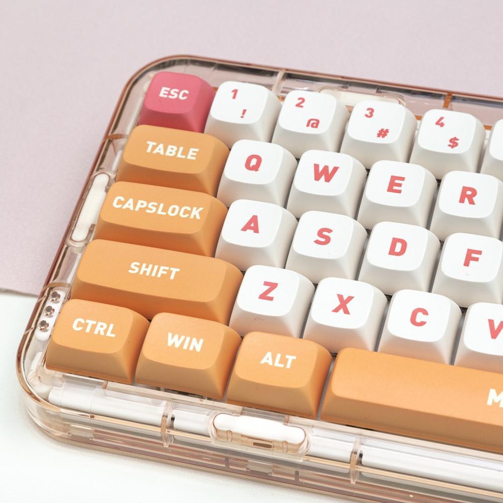 132 phím Mango Keycaps XDA Profile trái cây mùa hè Phim hoạt hình trái cây PBT DYE SUB Bàn phím cơ Keycap