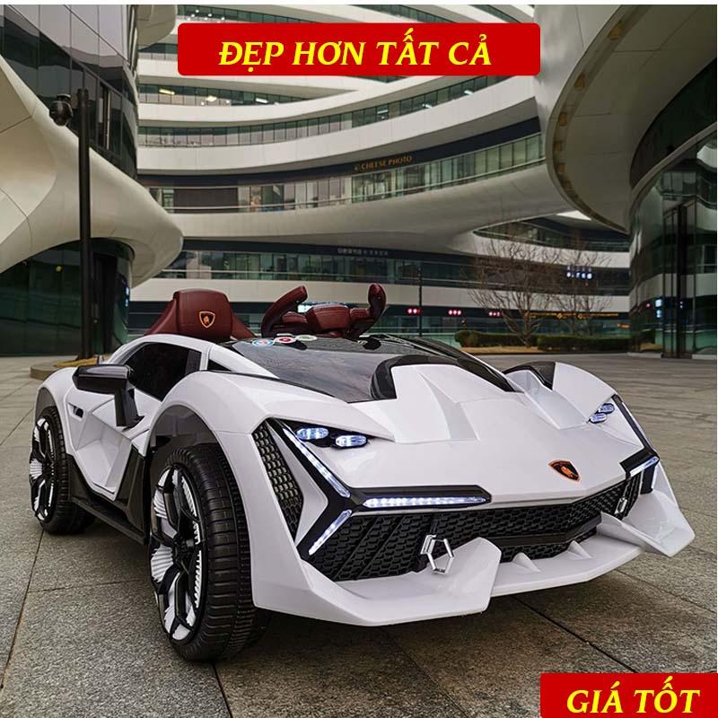 Xe Ô Tô Điện Trẻ Em NEL-603 Kiểu Dáng Siêu Xe Lamborghini Cực Chất, Khỏe Chắc, Tự Lái &amp; Điều Khiển Từ Xa