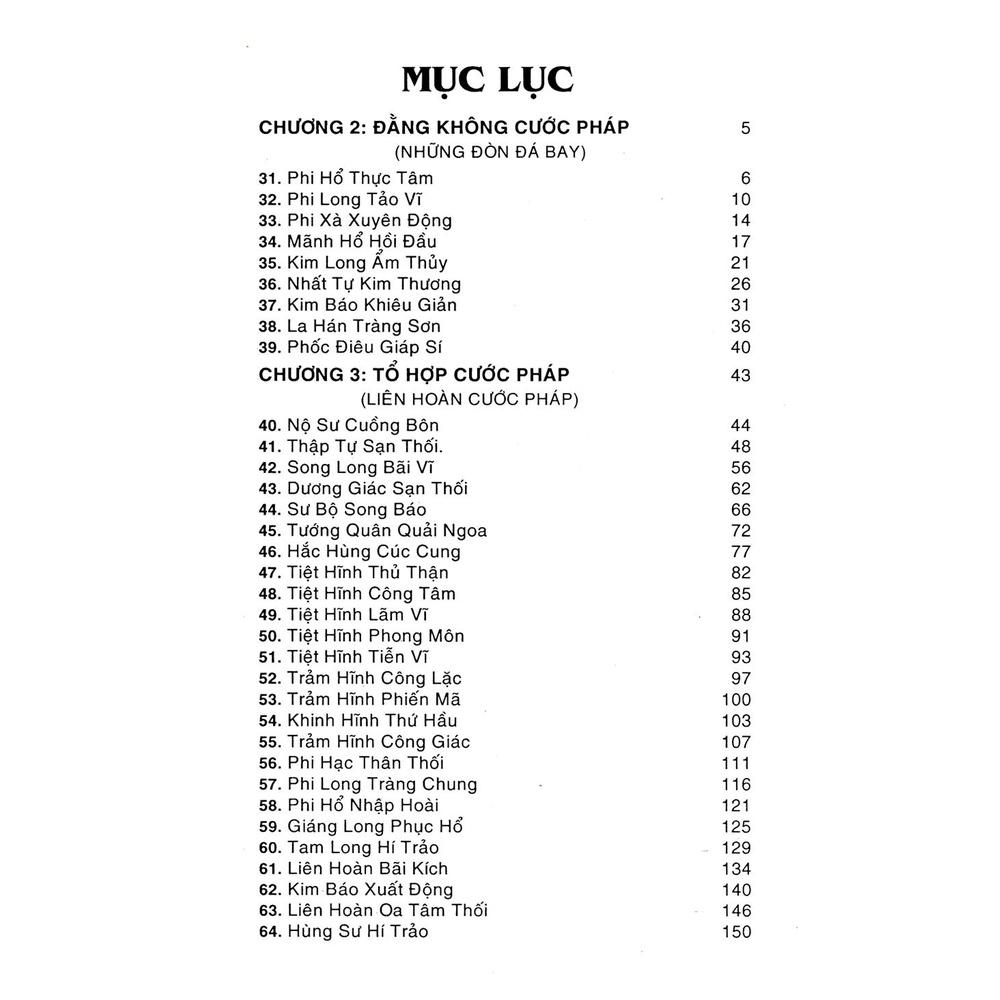 64 Cước Pháp Thực Chiến Thiếu Lâm