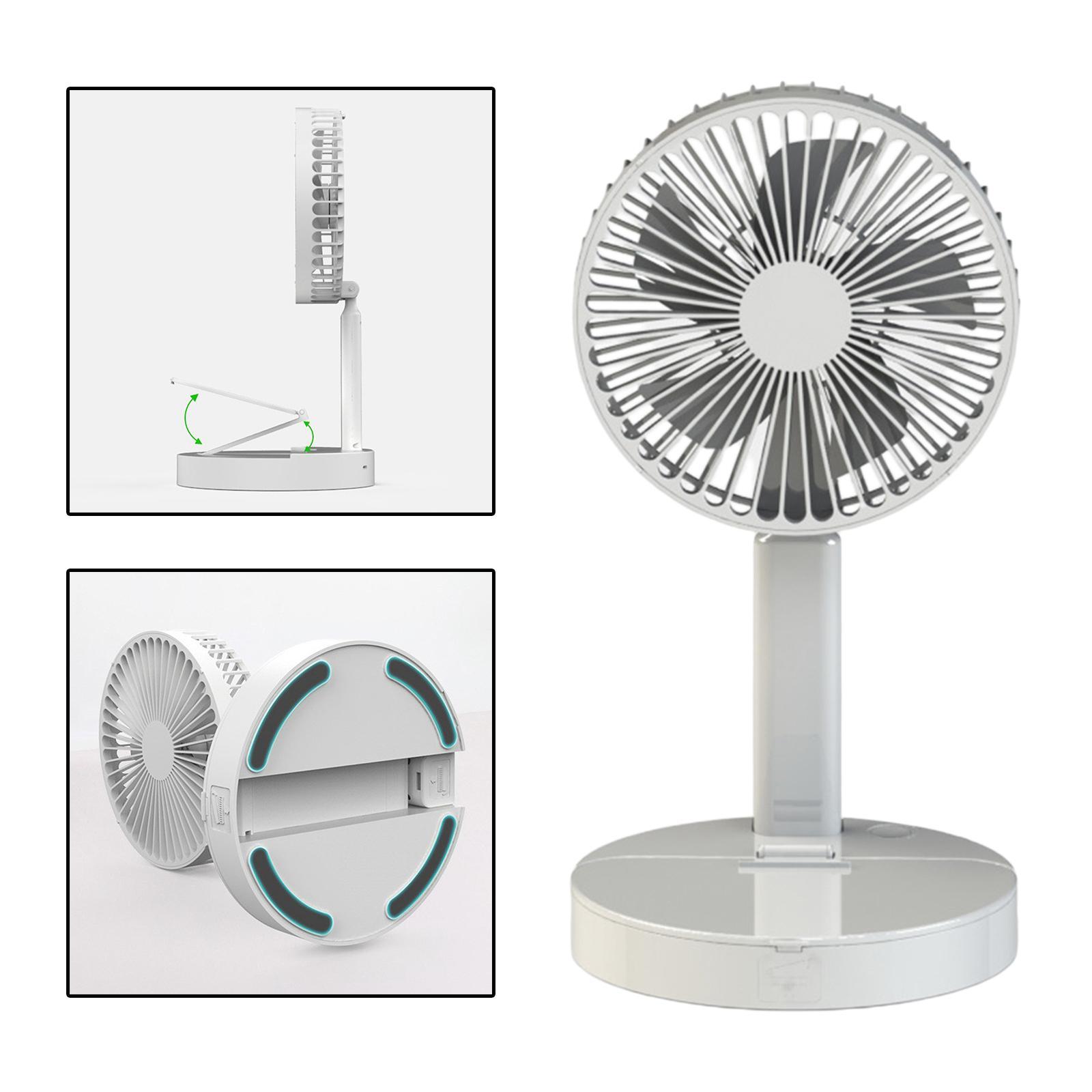 Mini USB Hand Held Desk Fan Tabletop Personal Fan Air Cooling