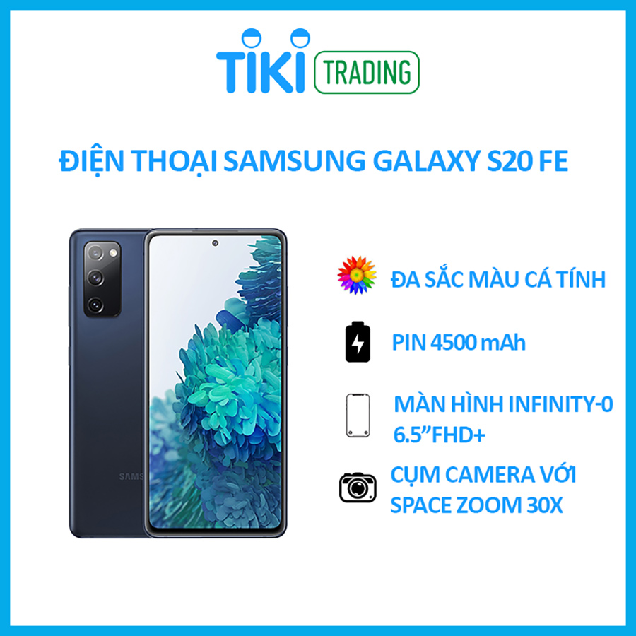 Điện Thoại Samsung Galaxy S20 FE (8GB/256GB) - Hàng Chính Hãng - Đã kích hoạt bảo hành điện tử