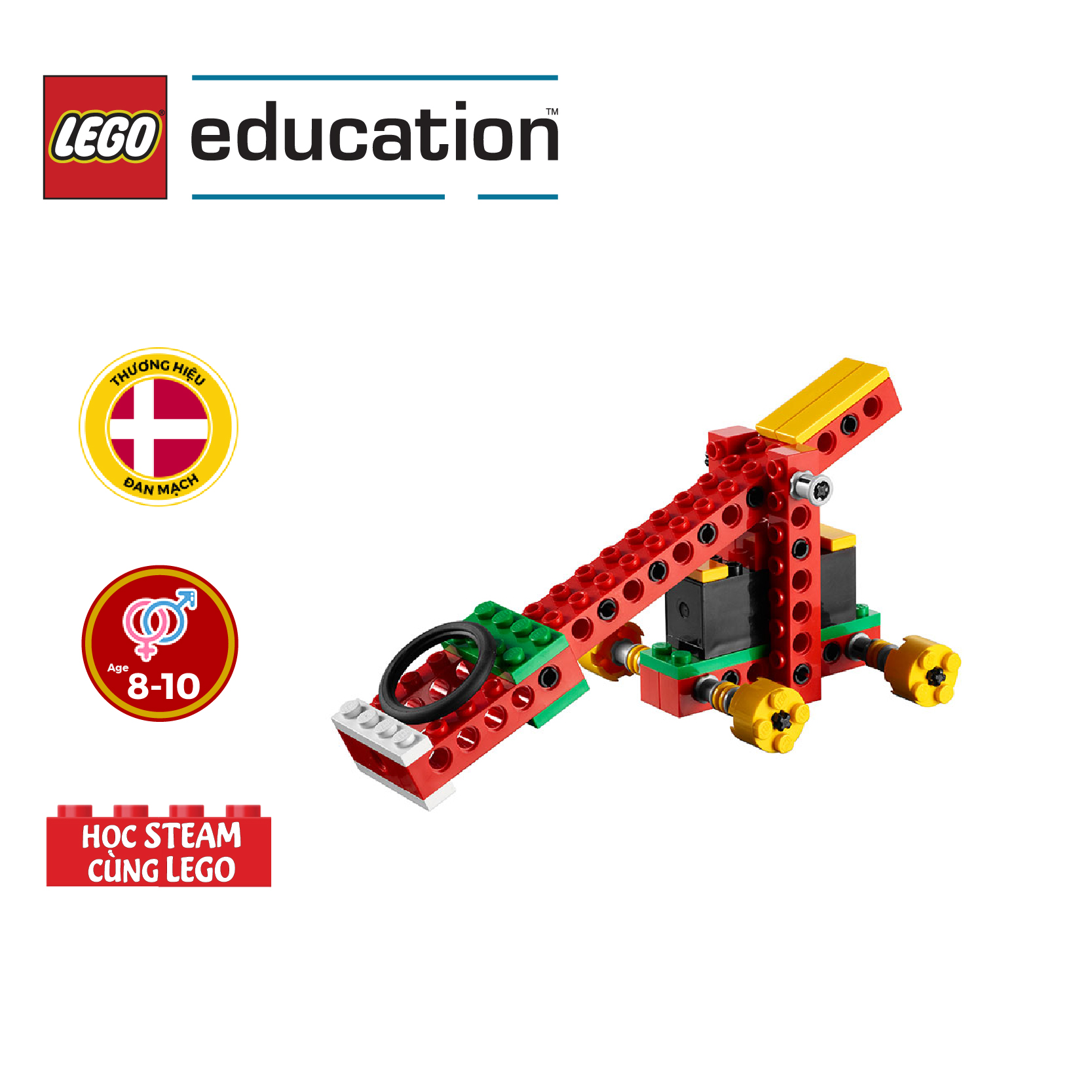 Đồ Chơi LEGO EDUCATION Bộ Kỹ Sư Cơ Khí L3-L5 9689