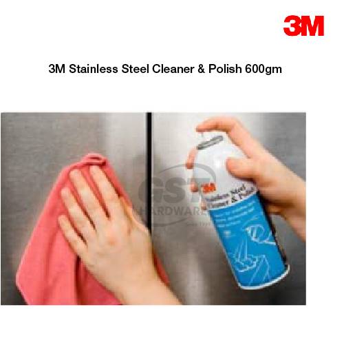 Chai xịt tẩy rửa và đánh bóng inox 3M Stainless Steel Cleaner &amp; Polish 600g