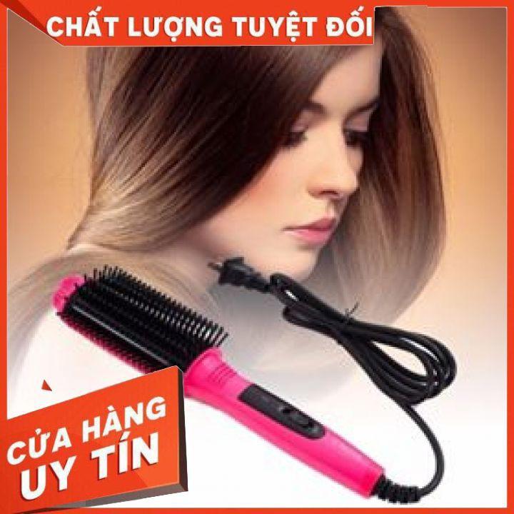 Lược Điện Tạo Kiểu Tóc Đa Năng Cao Cấp No.V.a NHC-8810 Uốn Cụp - Uốn Xoăn - Dập Xù Phồng