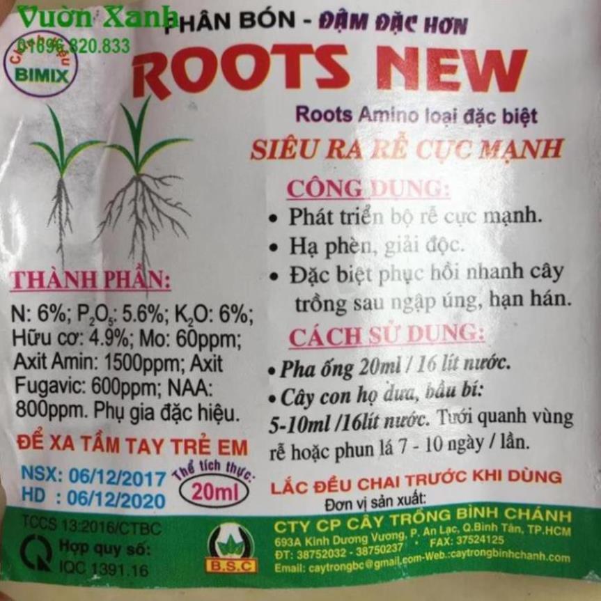 BIMIX SUPER ROOTS- Dung dịch kích rễ đạm đặc cho cây trồng