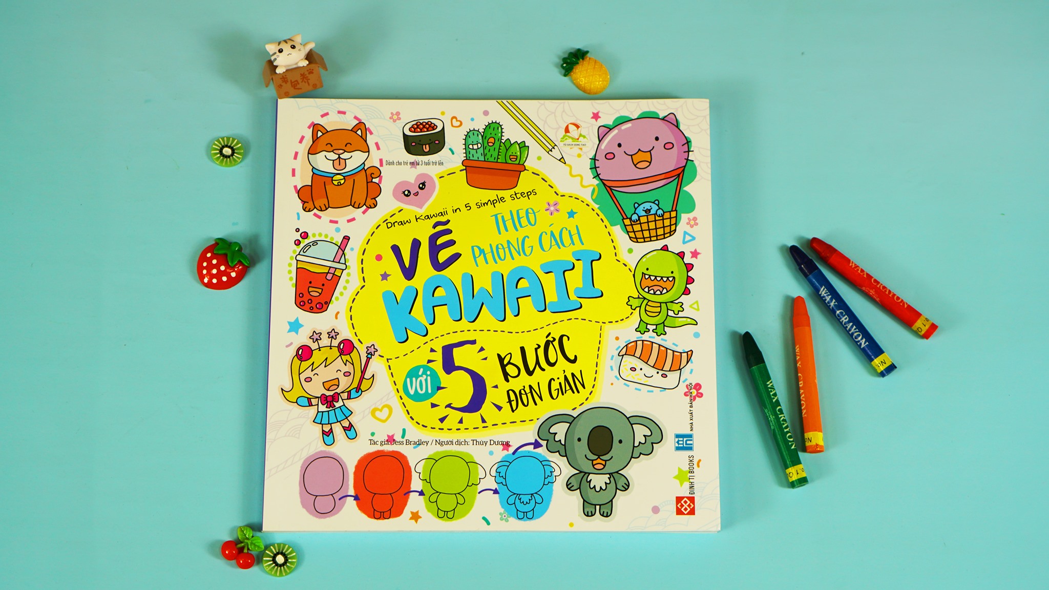 Draw Kawaii in 5 simple steps - Vẽ theo phong cách Kawaii với 5 bước đơn giản