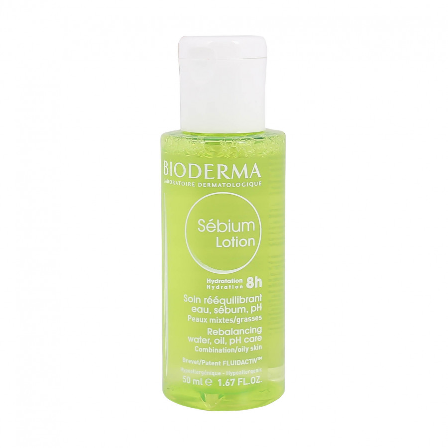 Nước hoa hồng dành cho da dầu, mụn Bioderma Sebium Lotion 50ml