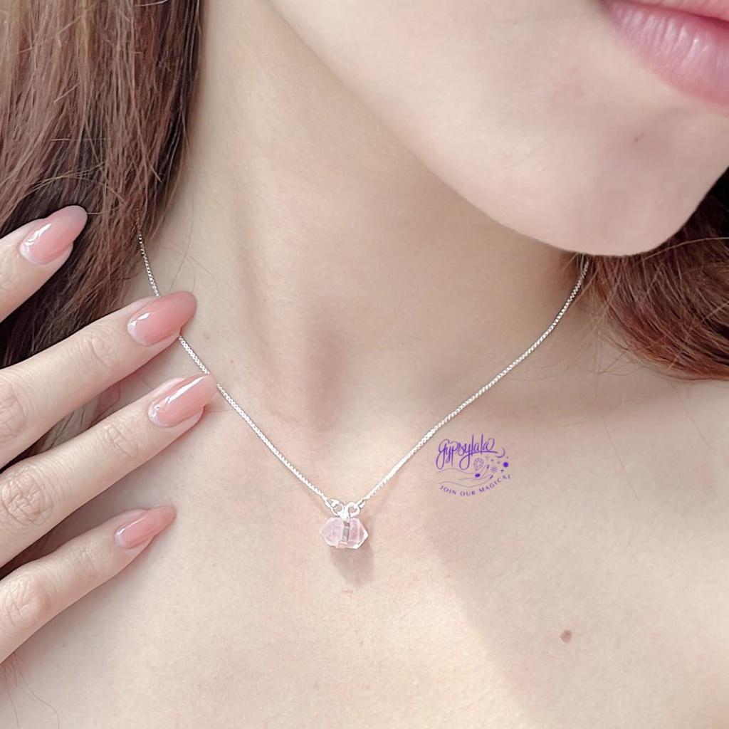 Dây Chuyền Bliss Thạch Anh Hồng SP004323 Gypsy.lala