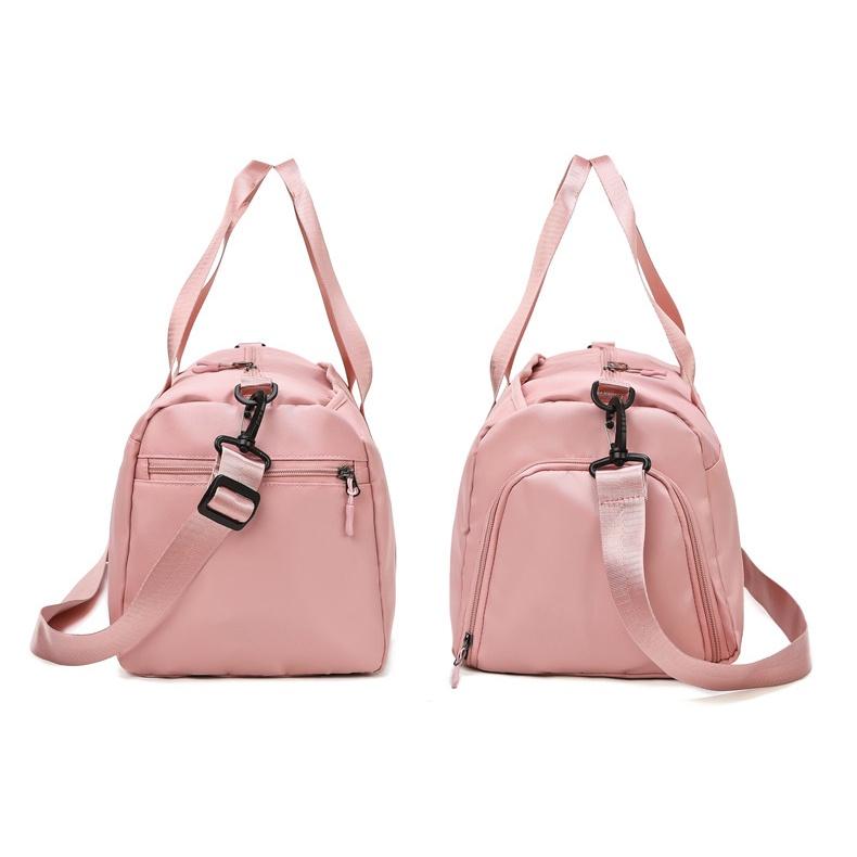Túi thể thao túi trống túi du lịch Tập gym Pink siêu đẹp có ngăn đựng giày cao cấp
