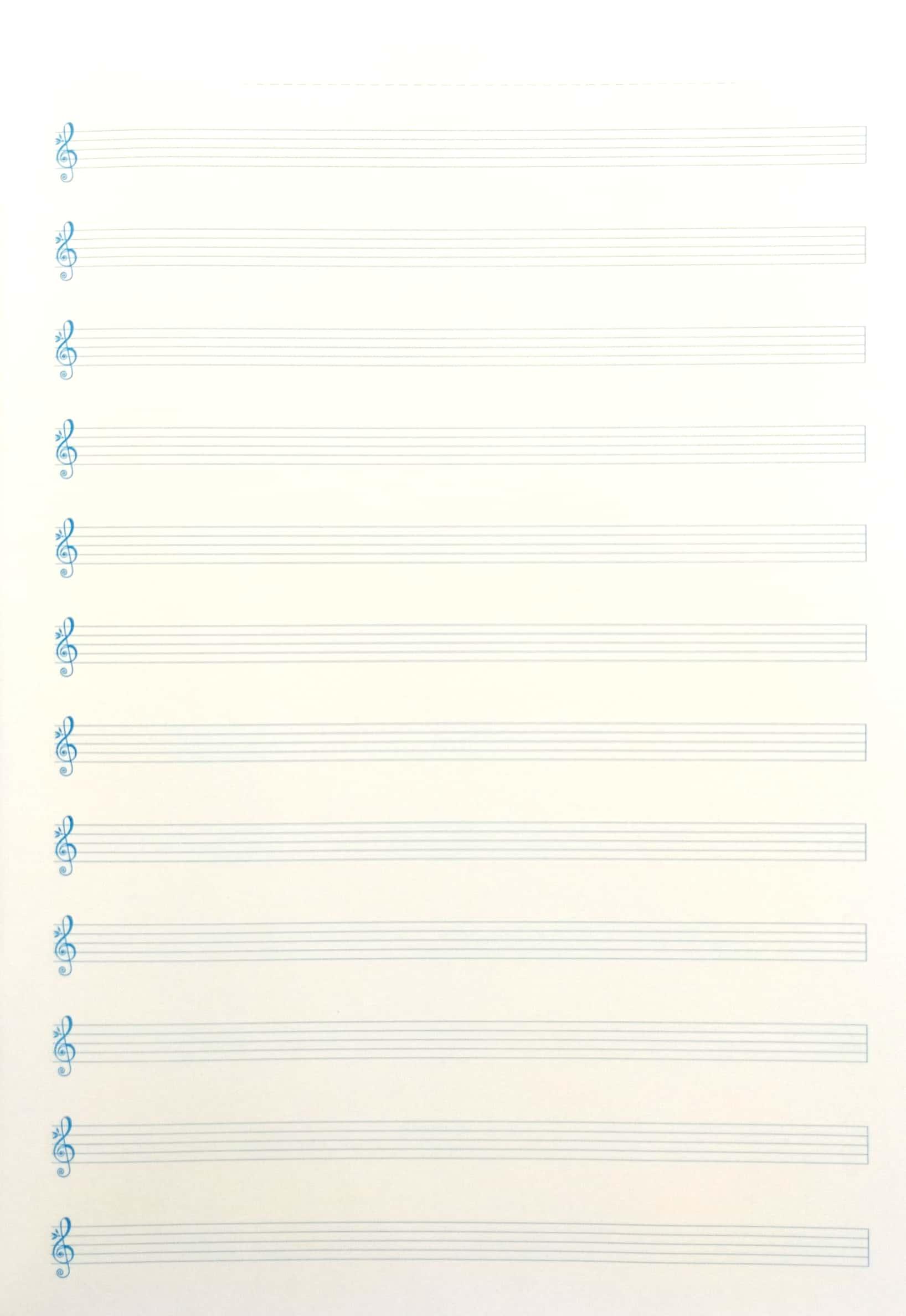 Vở Chép Nhạc 40 Trang