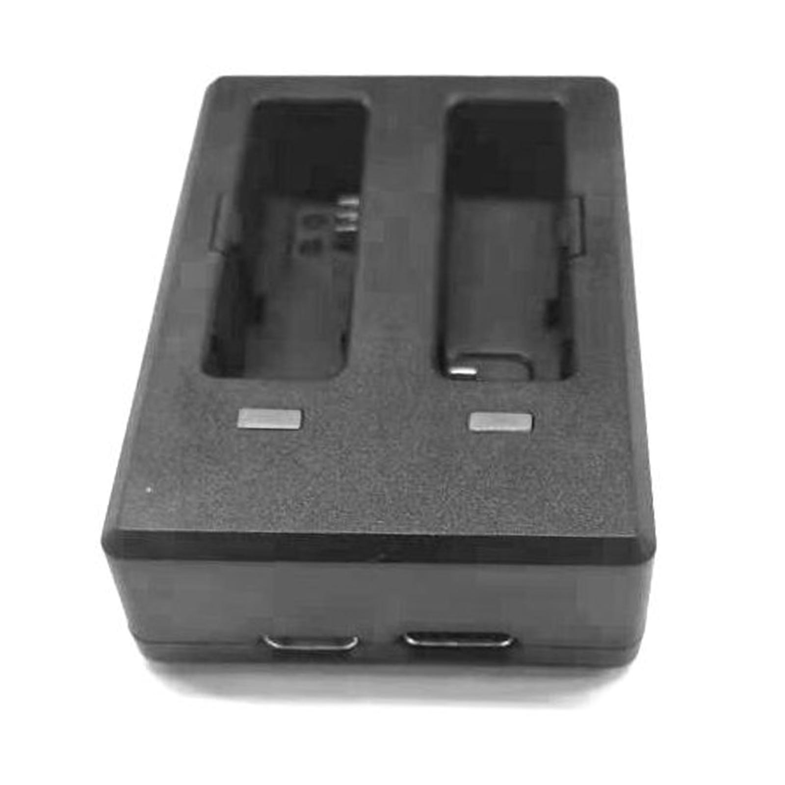 Dual-Slot Battery Charger Travel Charger for  SJ8 Air/Pro/Plus Cameras