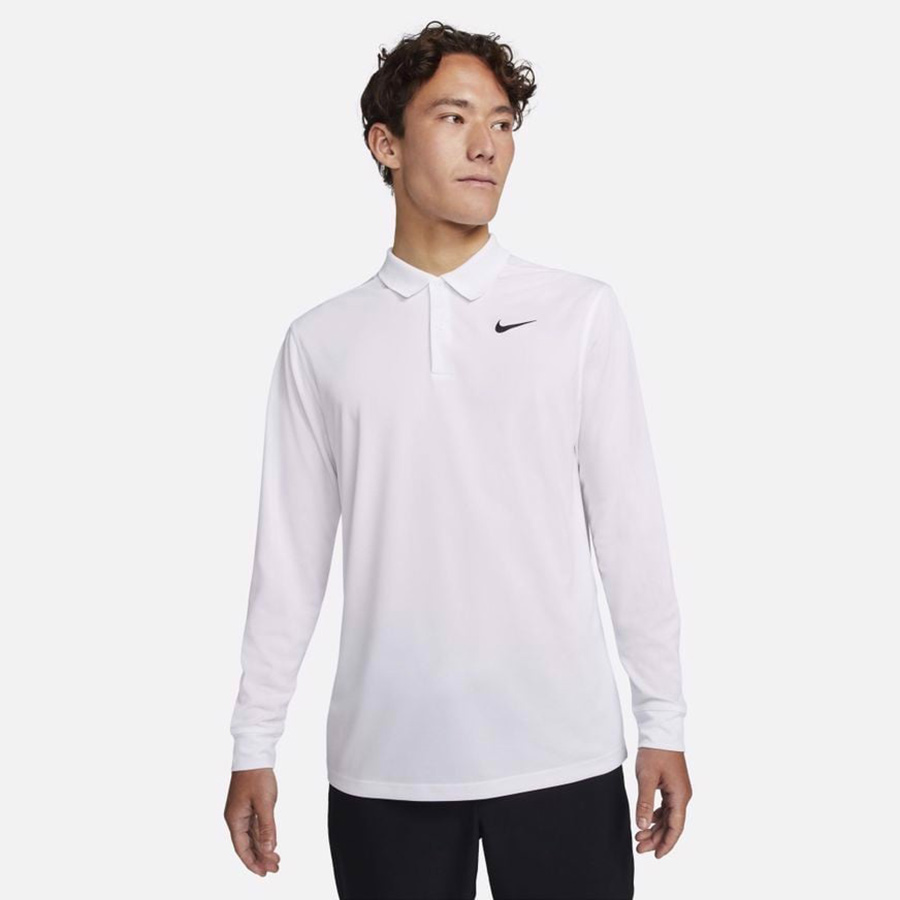 Áo Polo tay dài thể thao Nam NIKE AS M NK DF VCTRY SOLID LS POLO DN2345