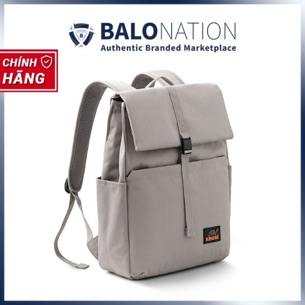 Balo Laptop 15.6 inch KMORE Scarllet thanh lịch, gọn nhẹ - Hàng Chính Hãng