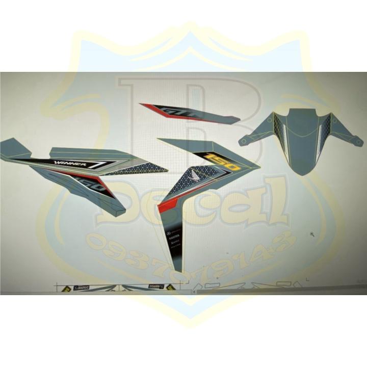 Tem rời dành cho winner xám xi măng