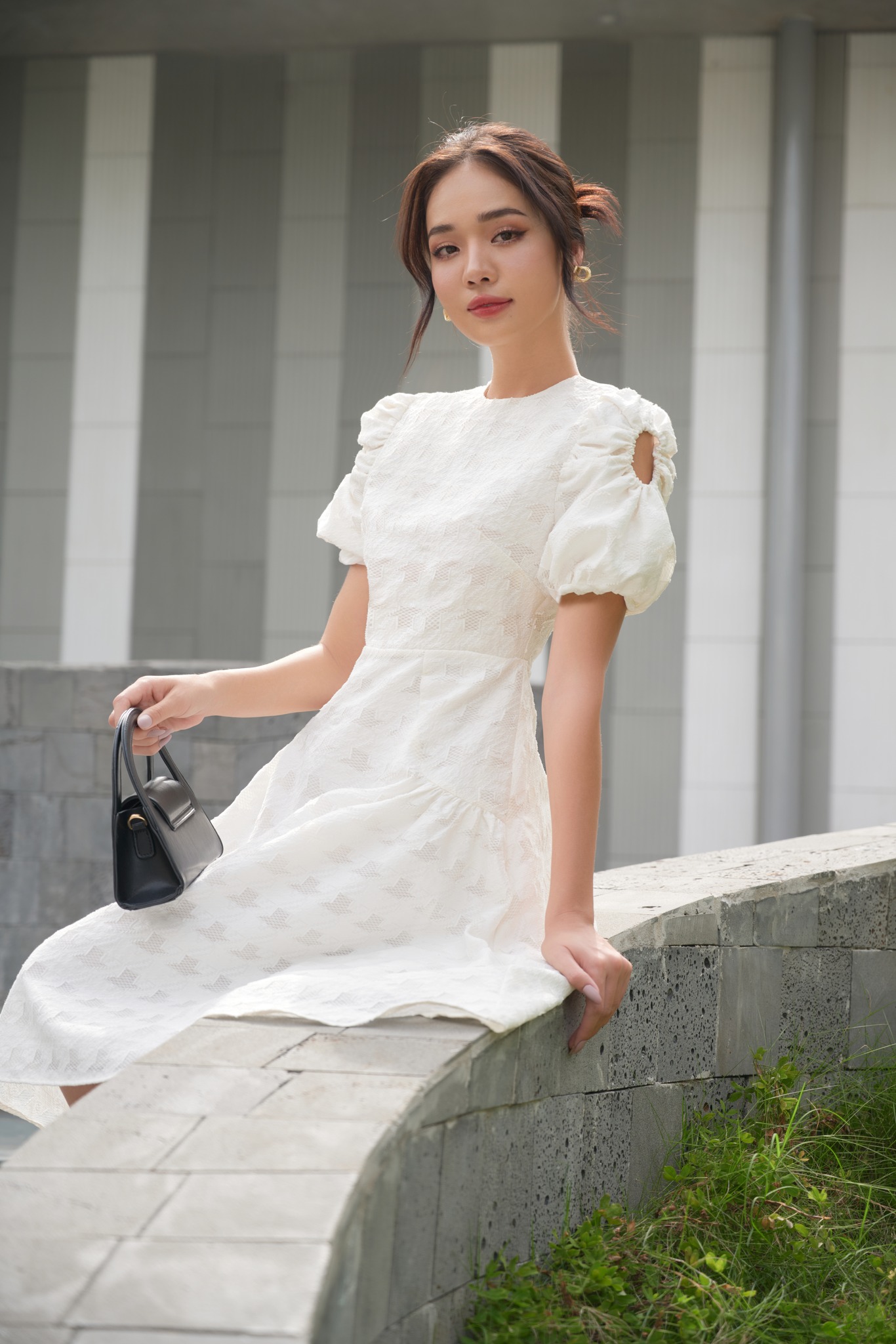 OLV - Đầm Leana Puff Sleeve Dress