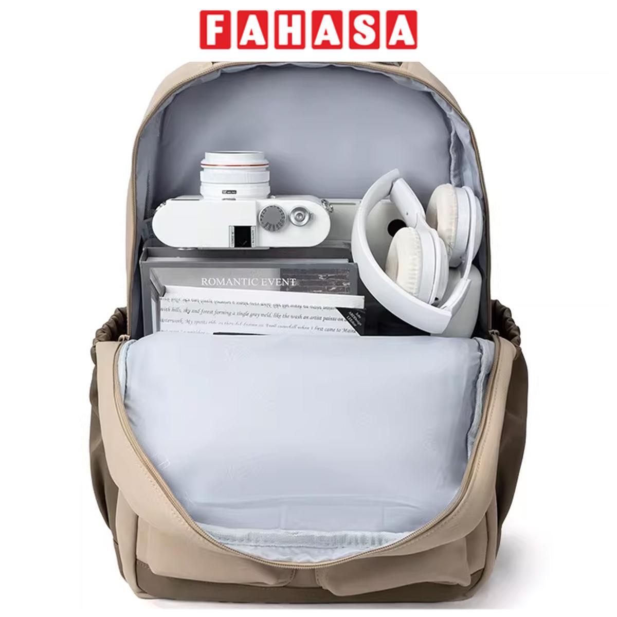 Ba Lô Thời Trang Kèm Huy Hiệu Hoạt Hình - Omaska 9628# - Màu Tím