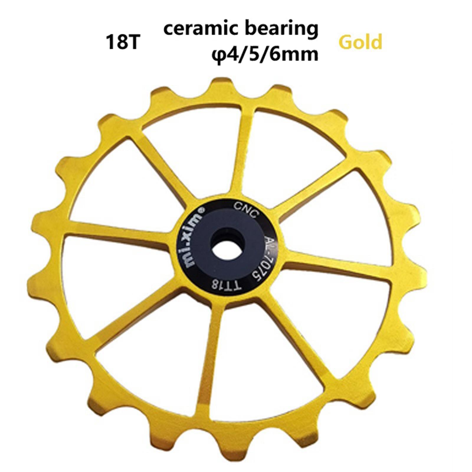 2x  Rear Derailleur, Derailleurs, Jockey   Roller Pulley,Ceramic Bearings,  Road Bike Folding  Derailleur Accessories