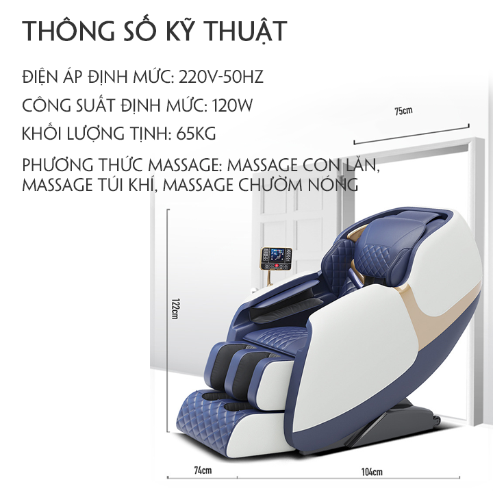 Ghế Massage Toàn Thân Trục SL, Con Lăn Di Động Cao Cấp - Ghế Matxa Trị Liệu Toàn Thân Công Nghệ 4.0, Ghế Massage Trị Liệu Toàn Thân Nhật Bản, Ghế Massage Toàn Thân Màn Hình Cảm Ứng