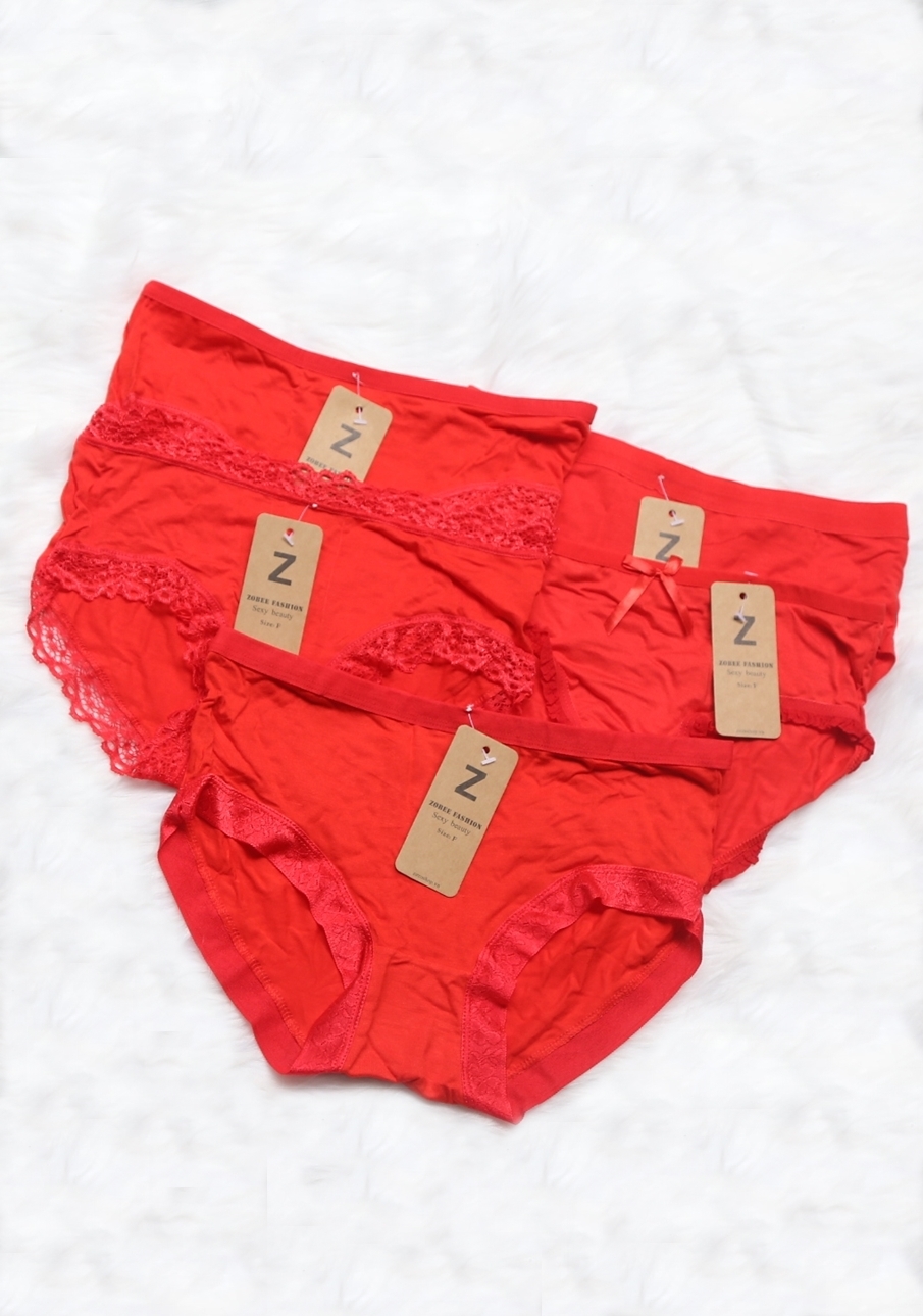 Hộp 5 Quần lót cotton co giãn thời trang QL 8198