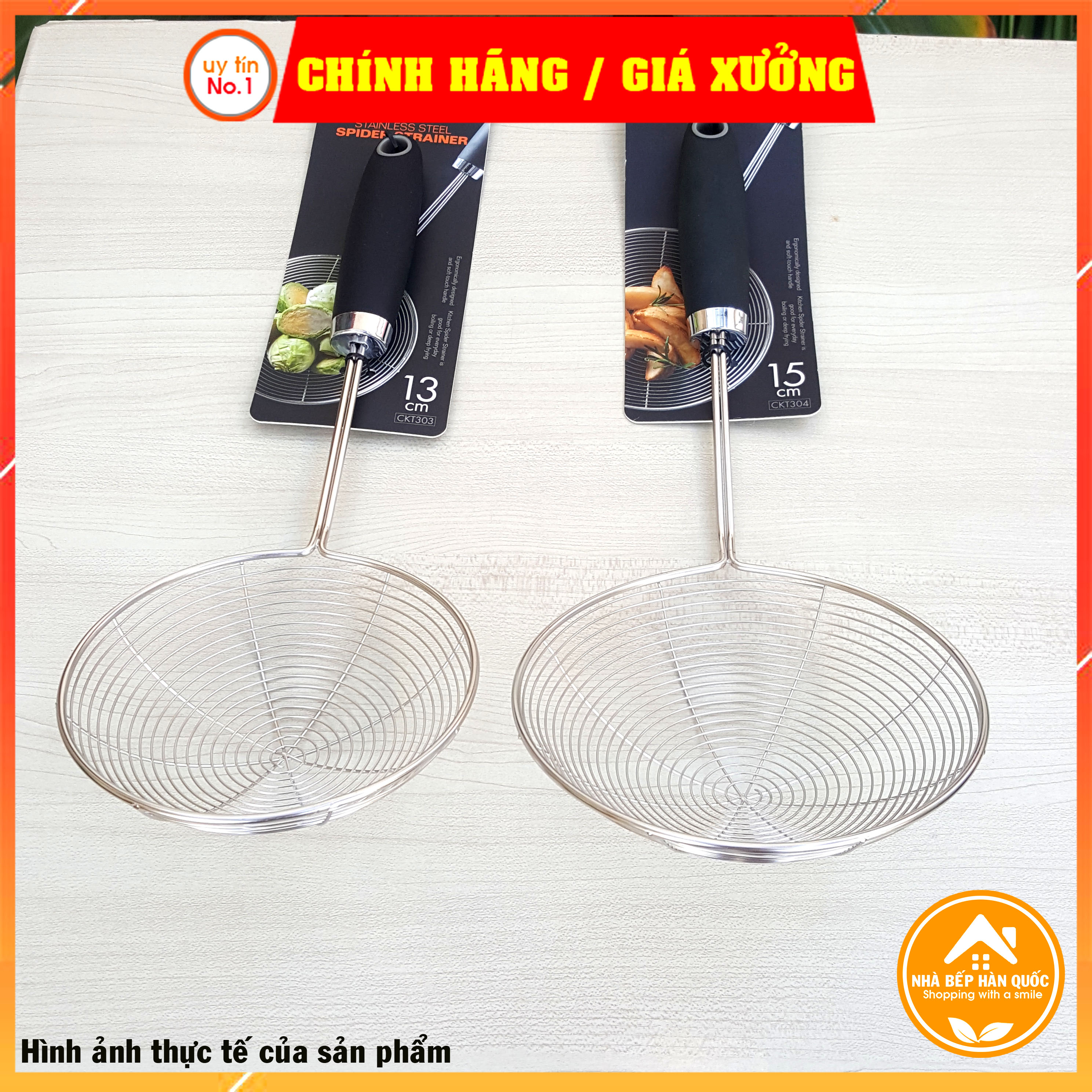 Dụng cụ ray lọc vớt thực phẩm Lock&Lock CKT303 CKT304