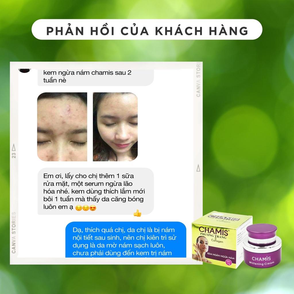Kem dưỡng trắng giảm mờ nám, tàn nhang, dưỡng da trắng hồng đều màu CHAMIS