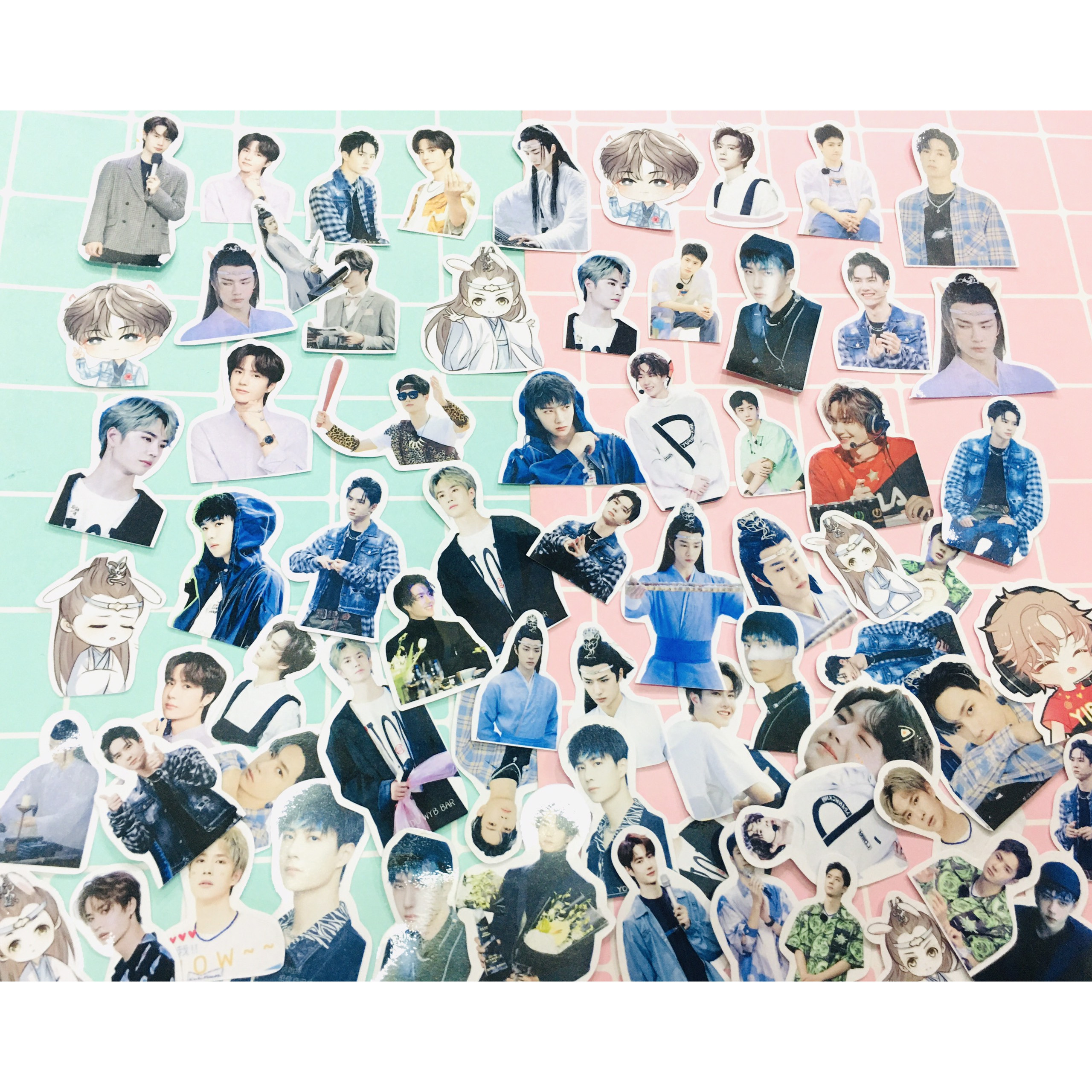 30 ảnh sticker Vương Nhất Bác