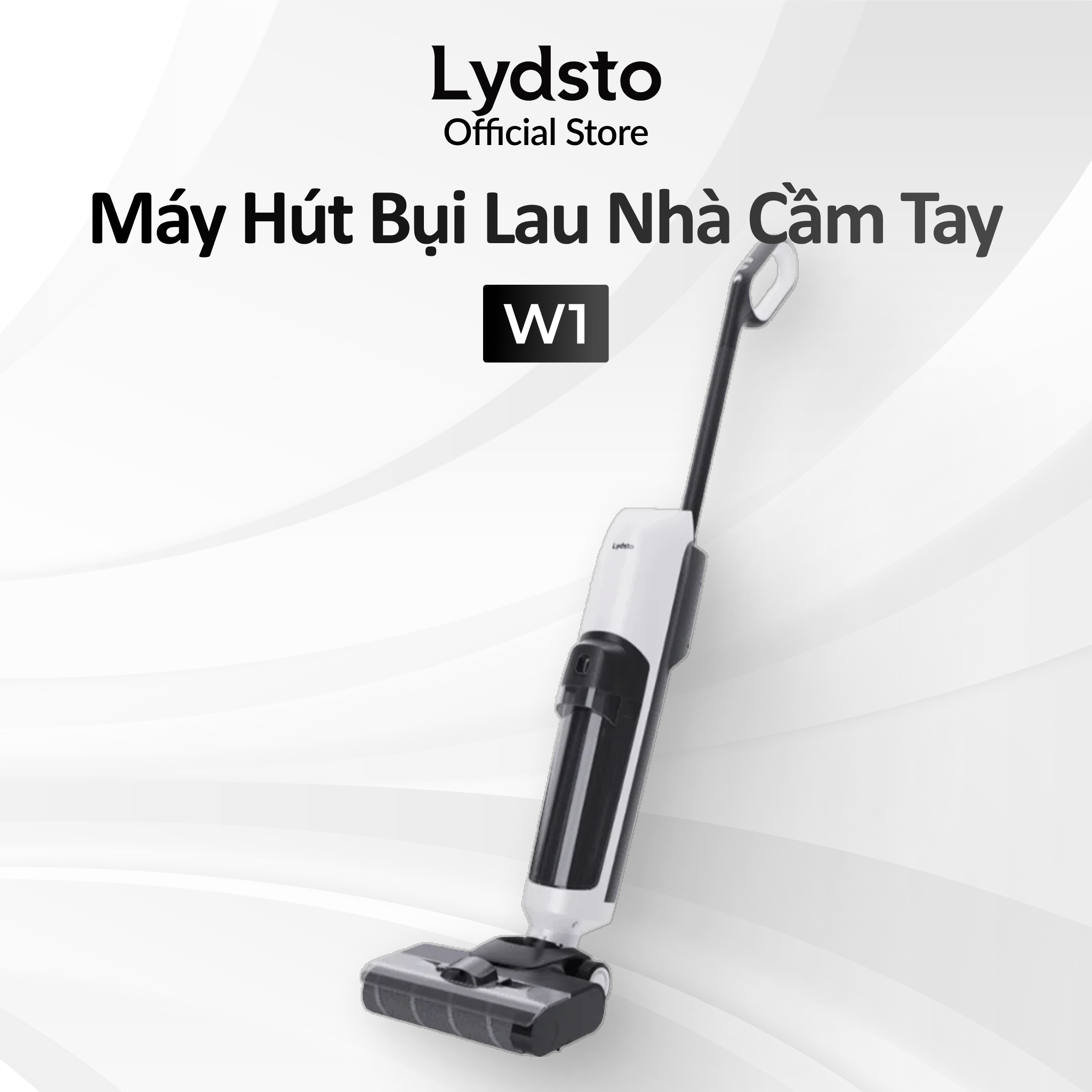 Máy hút bụi lau nhà Lydsto W1 lực hút 17000Pa thông minh tiện lợi - Hàng chính hãng