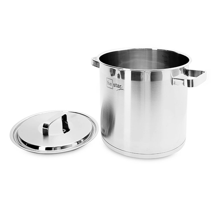 Nồi Inox 304 3 Đáy Roman Fivestar Nắp Inox Thân Cao