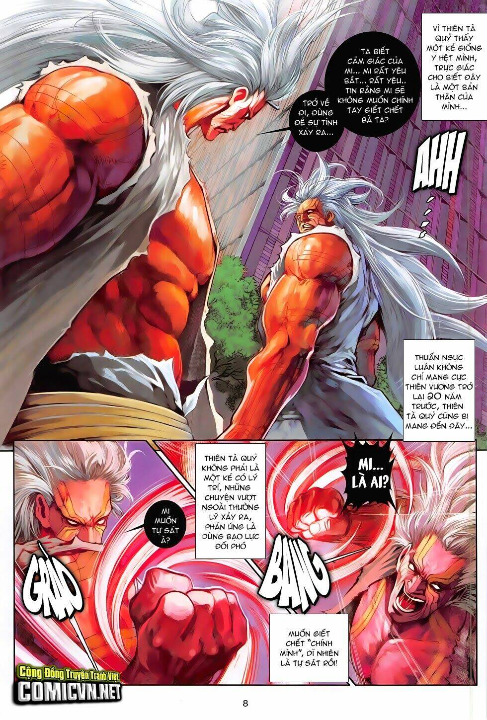 ba động quyền z hadouken zero chapter 15 8