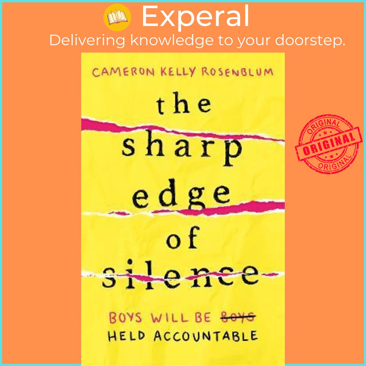Sách - The Sharp Edge of Silence : he took everything from her. Now i by Cameron Kelly Rosenblum