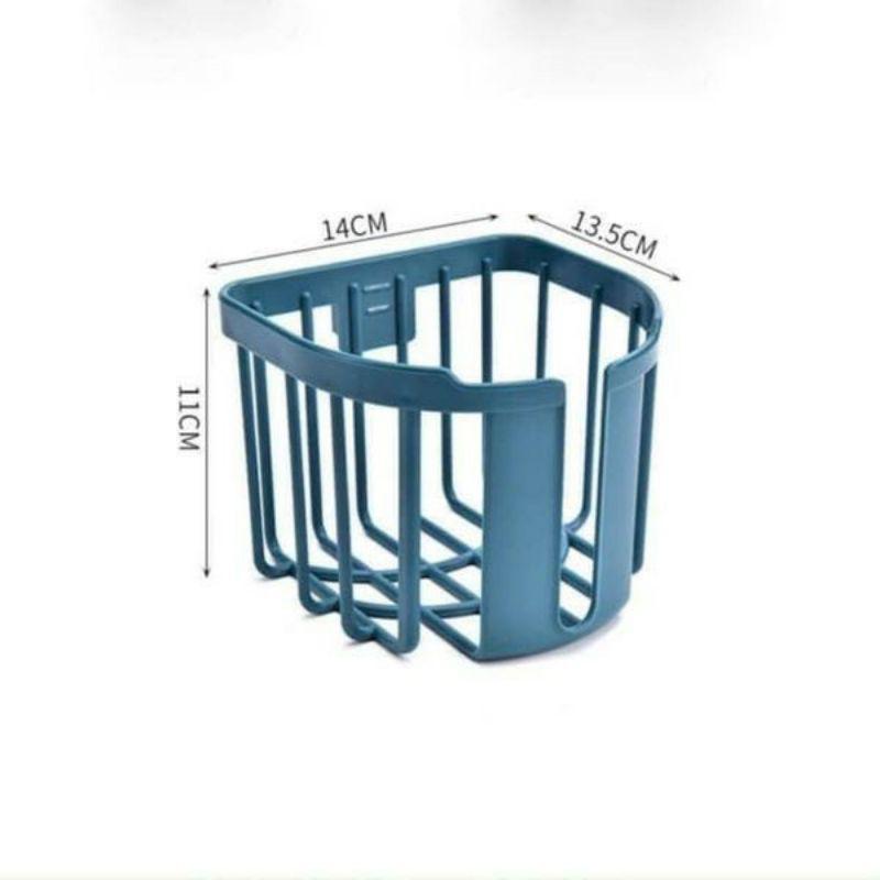Giỏ đựng giấy vệ sinh dán tường đa năng