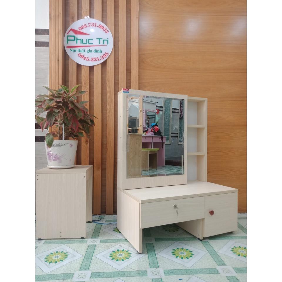 Bàn trang điểm bệt 70/có tủ/trượt/chọn màu