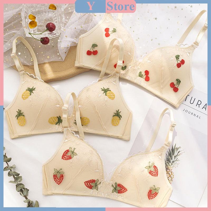 Áo Lót Fruit Girl Đệm Mỏng, Không Gọng, Nâng Ngực AL04