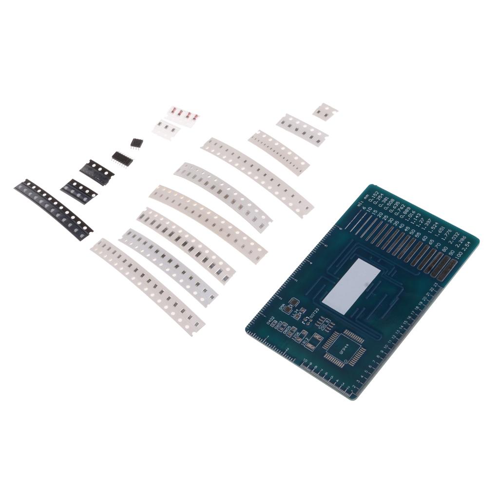 SMD DIY Hàn LED Thành Phần Thực Hành Ban Kỹ Năng Tập/Phần Mô Đun 81X55 Mm