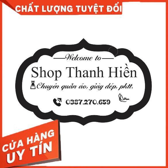 Bảng hiệu gỗ - Tên Shop